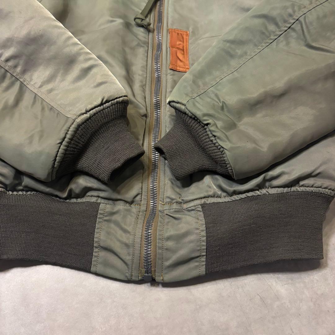 希少 初期品番　バズリクソンズ　MA-1 M13261 短丈 セージグリーン