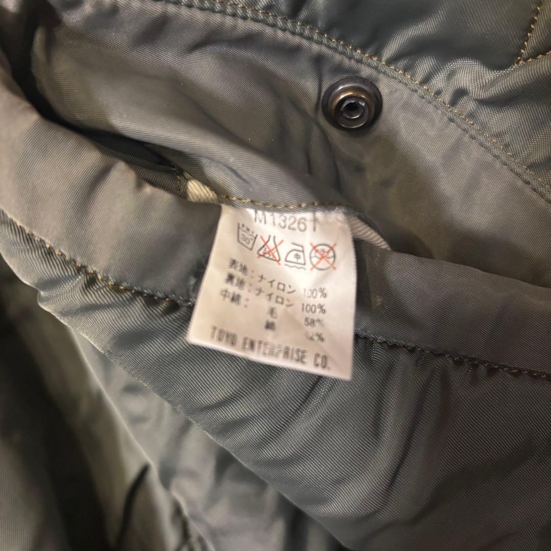 希少 初期品番　バズリクソンズ　MA-1 M13261 短丈 セージグリーン