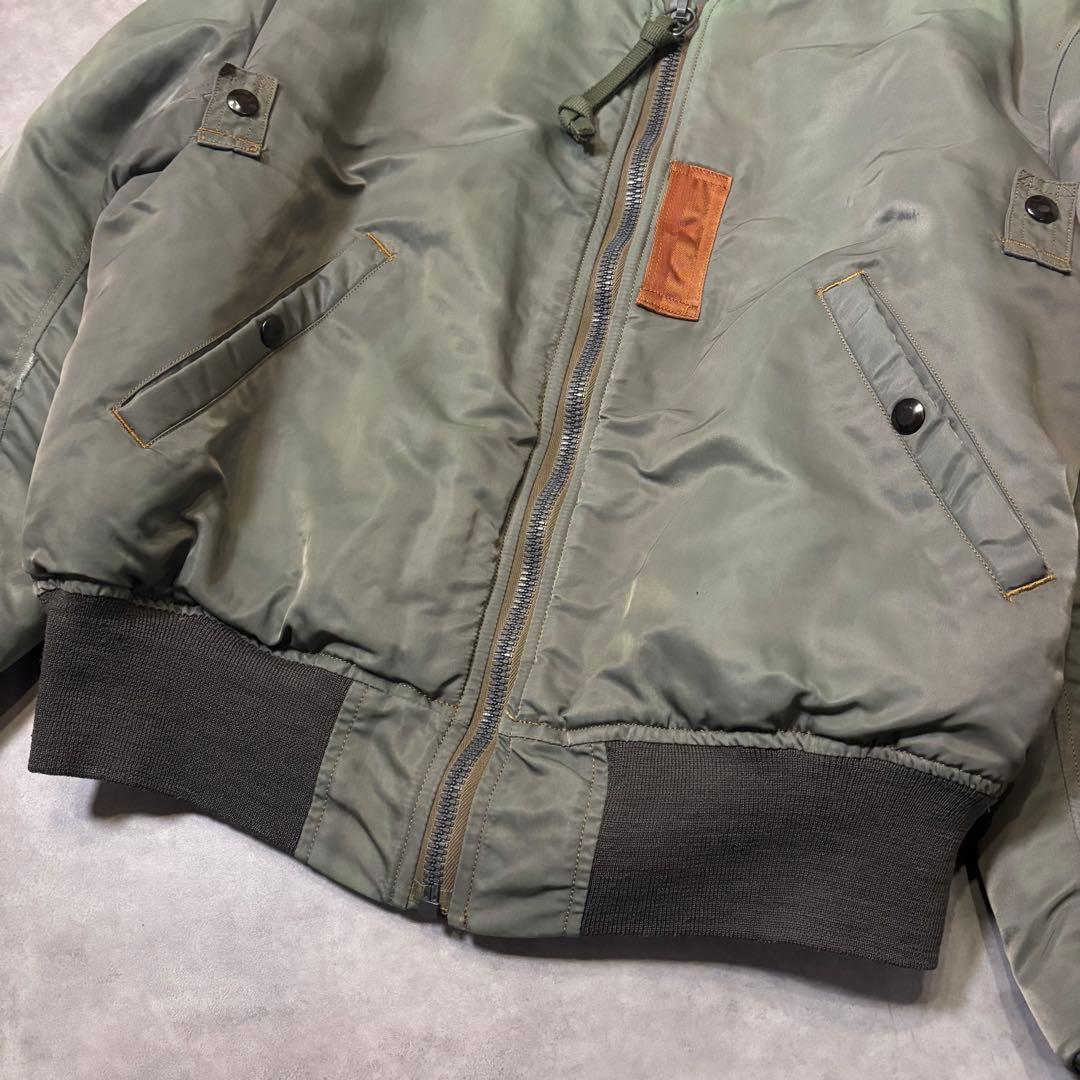 希少 初期品番　バズリクソンズ　MA-1 M13261 短丈 セージグリーン