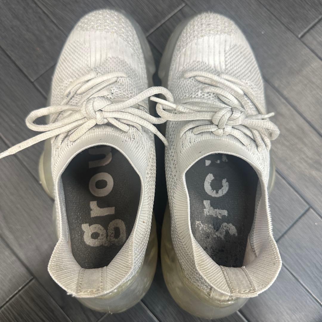 groundsグラウンズ ミキオサカベ 24cm 白 ホワイト スニーカー 靴