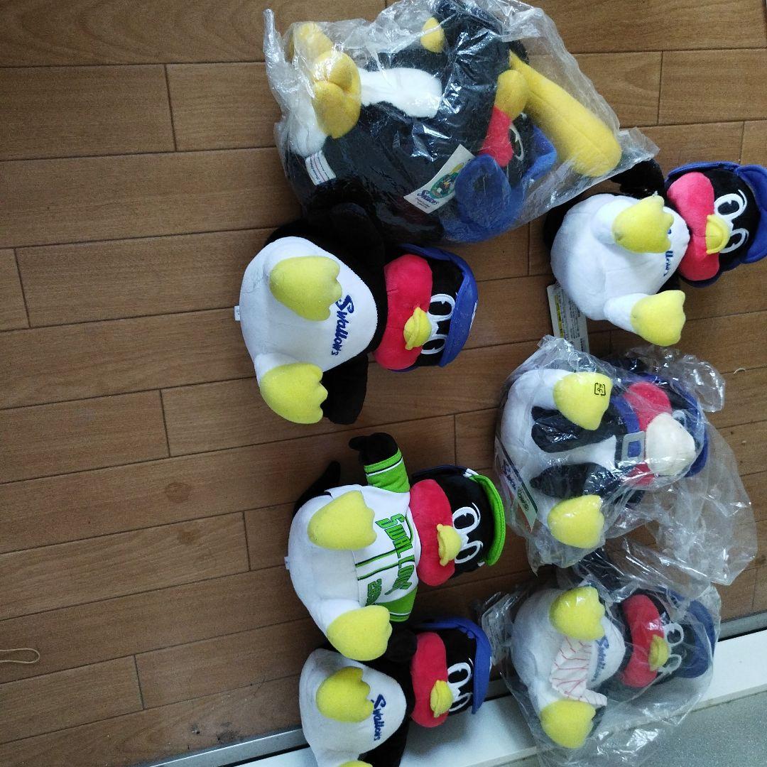 スポーツチーム マスコット　つば九郎 ぬいぐるみ7体セット