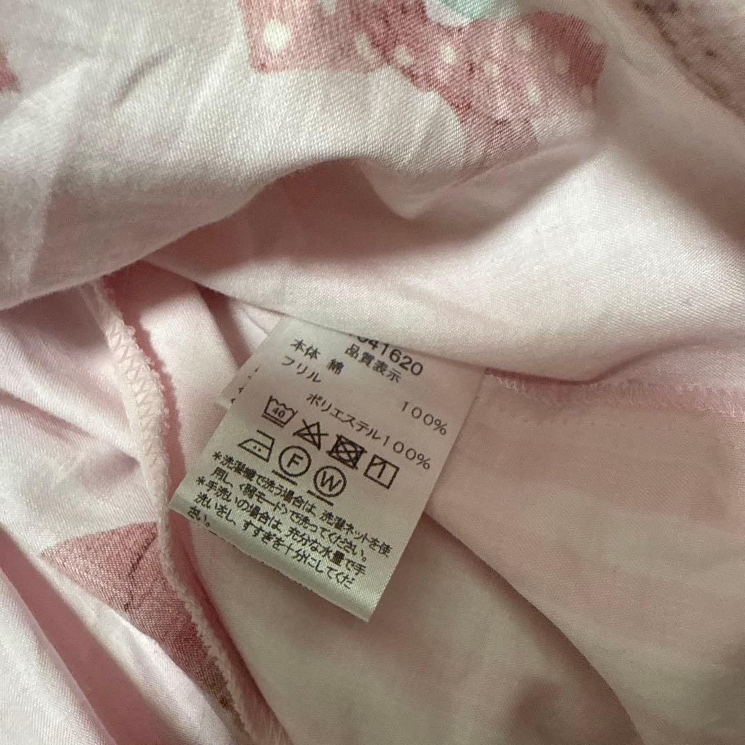 シャーリーテンプル110マカロンストライプワンピース カチューシャ