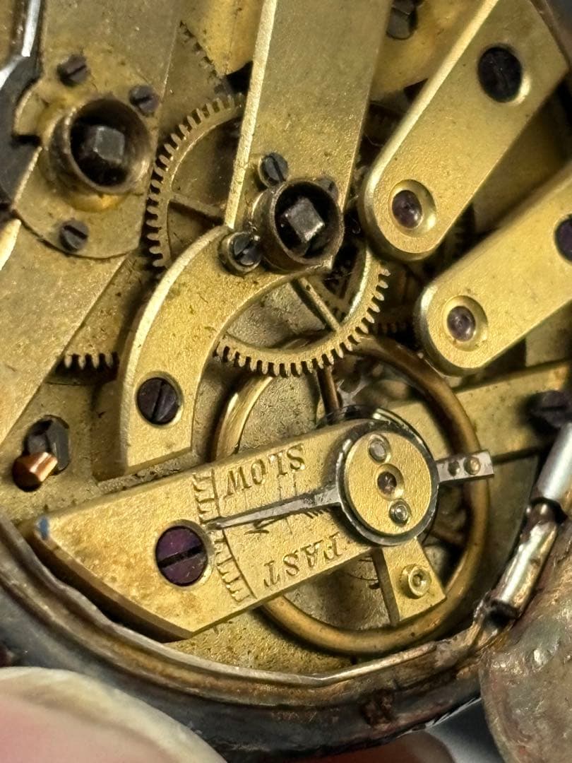 葵*葉様 懐中時計 0.935 シルバー 鍵巻き式 アンティーク レトロ