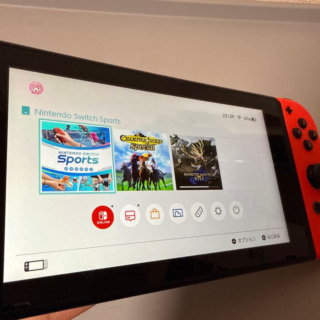 【ジャンク品】　ニンテンドーSwitch ➕カセット