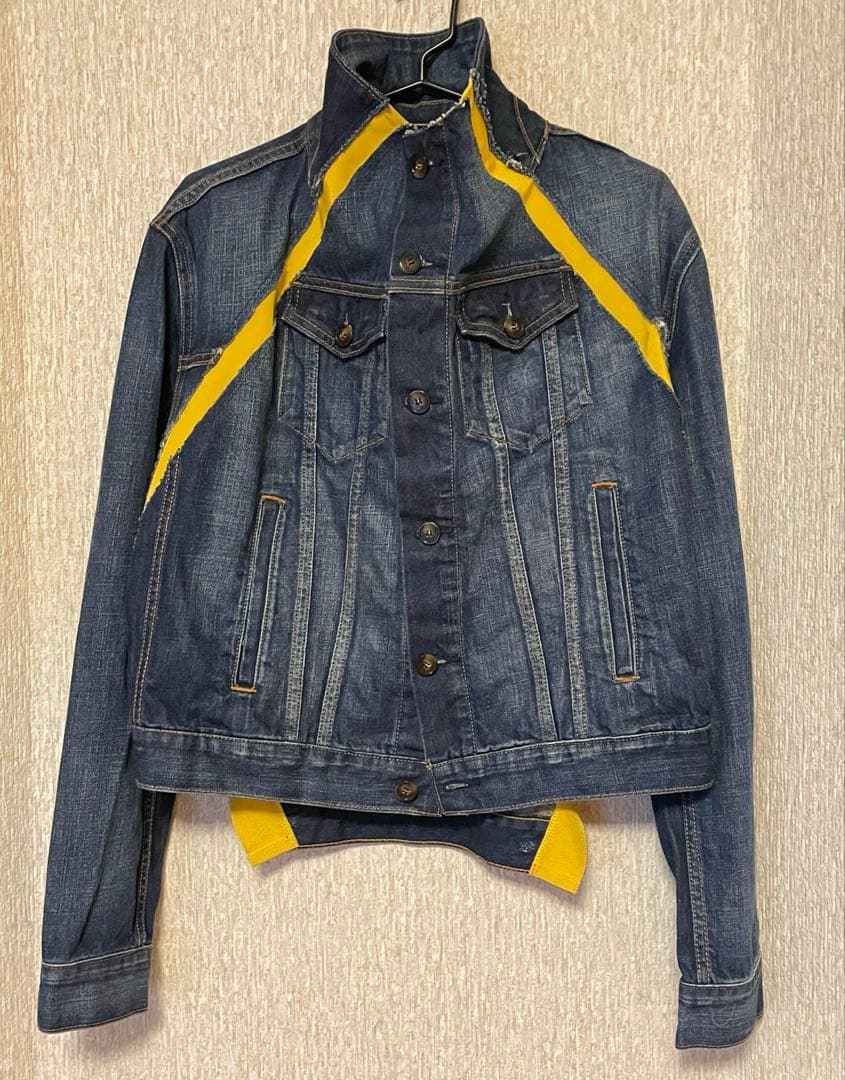 6月30日まで　新品未使用　LUTZ HUELLEリメイクデニムジャケット