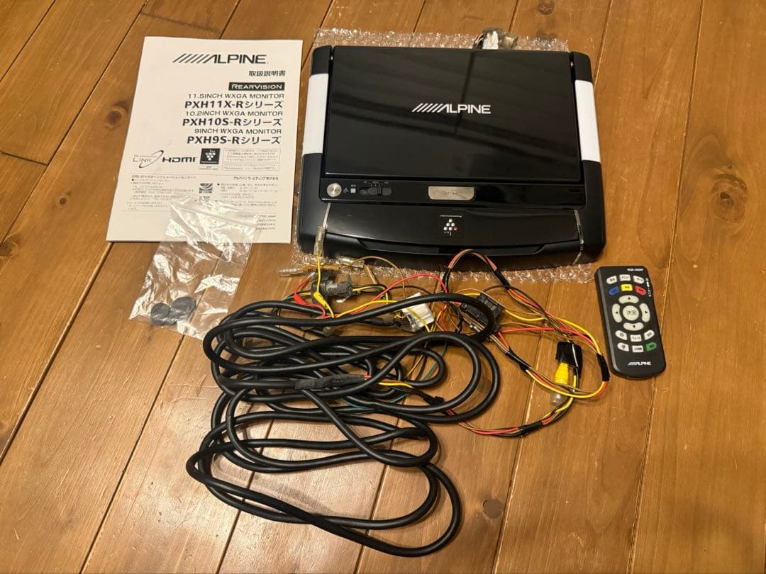 ALPINE PXH10S-R-B フリップダウンモニター 10.2インチ