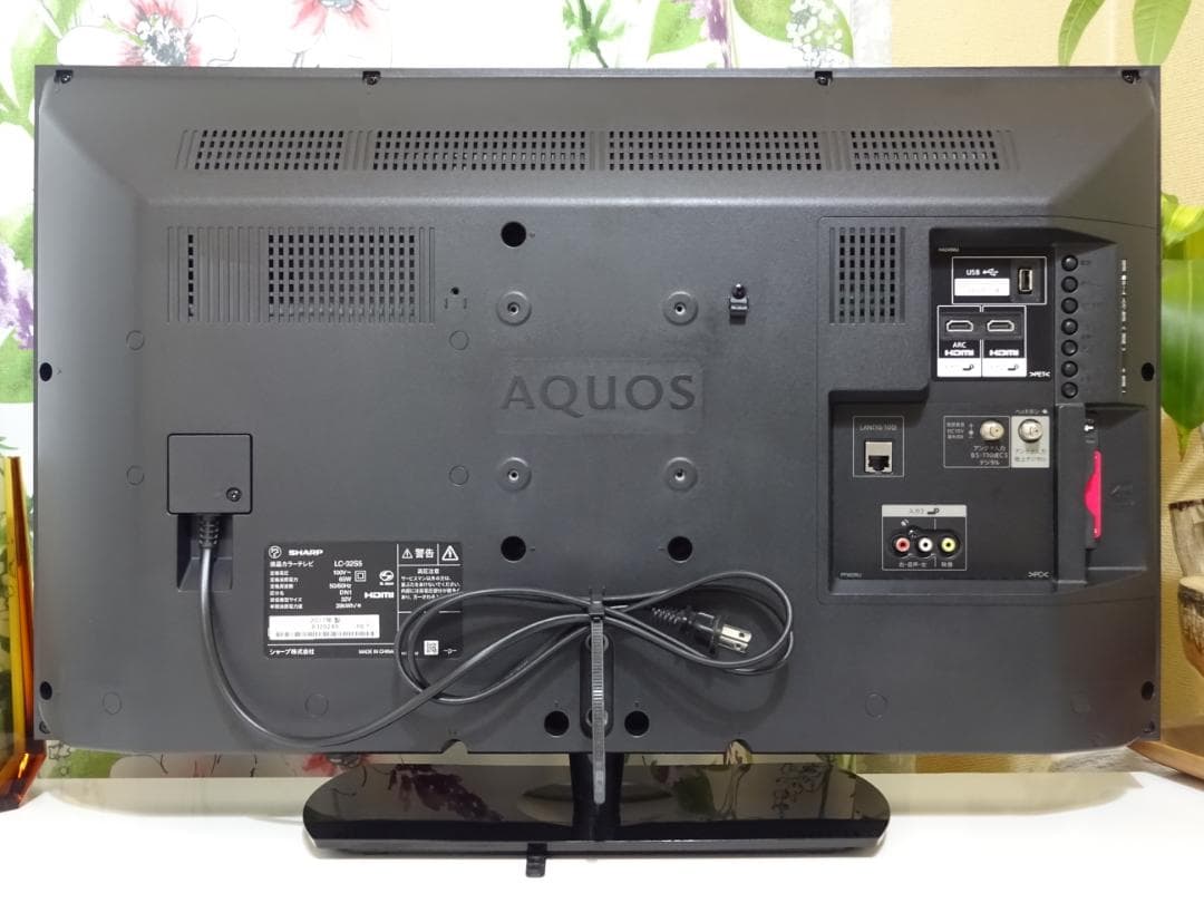 SHARP 32V型 液晶テレビ LC-32S5 録画対応 LEDアクオス
