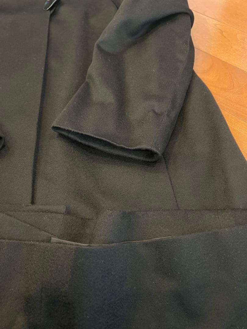 極美品YELL MIWA PIACENZA 極上カシミヤ100% ロングコート黒