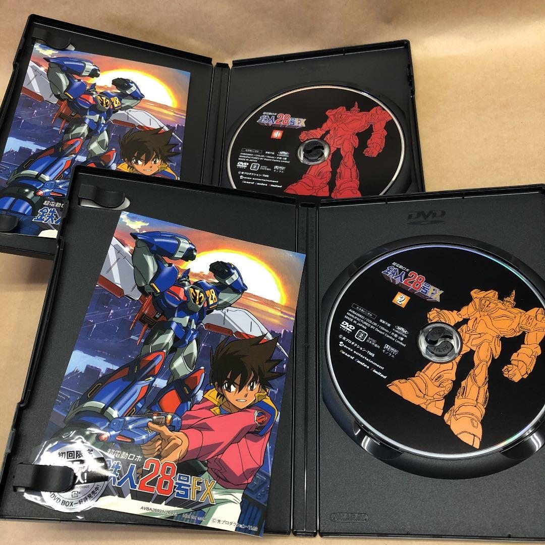 超電動ロボ 鉄人28号FX DVD全8巻セット
