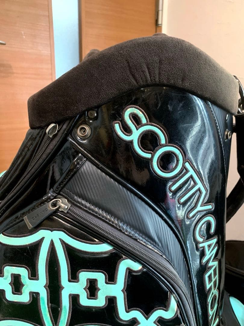 希少　正規品　スコッティキャメロン　ドッグパターン　キャディバッグ　スタッフ