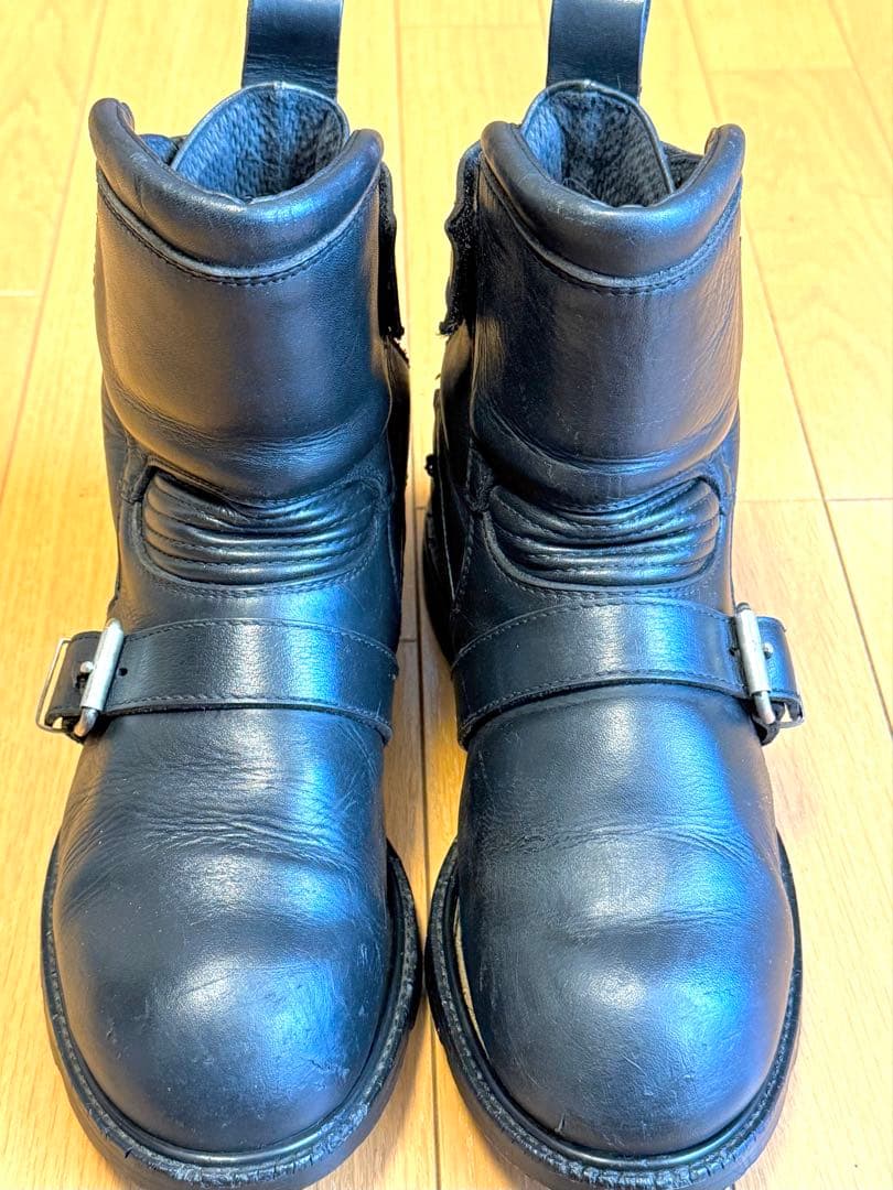 KADOYAカドヤ　ブラックアンクル　革ブーツ26.5cm