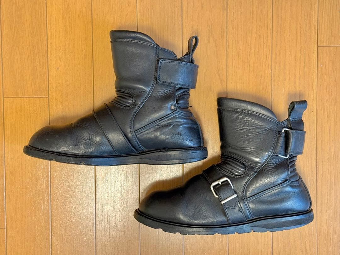 KADOYAカドヤ　ブラックアンクル　革ブーツ26.5cm