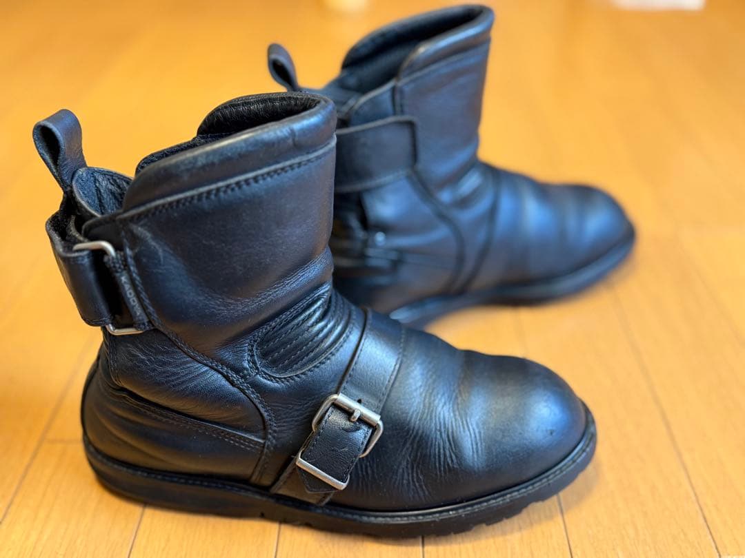 KADOYAカドヤ　ブラックアンクル　革ブーツ26.5cm