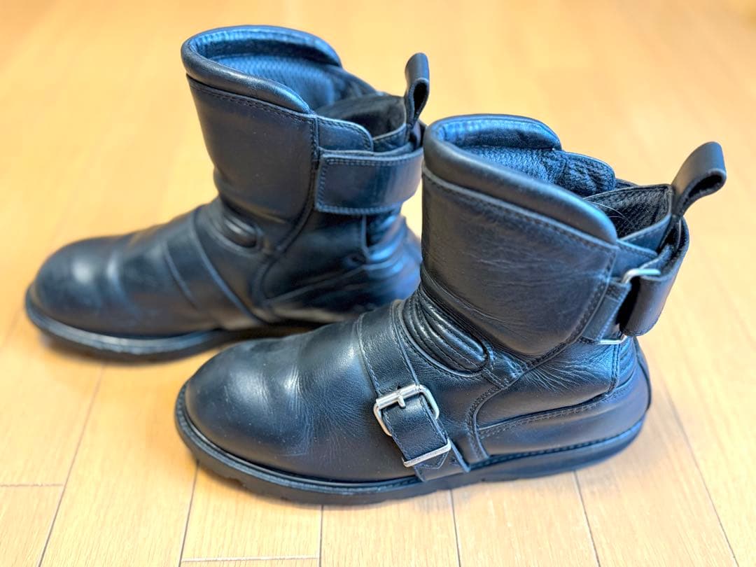 KADOYAカドヤ　ブラックアンクル　革ブーツ26.5cm