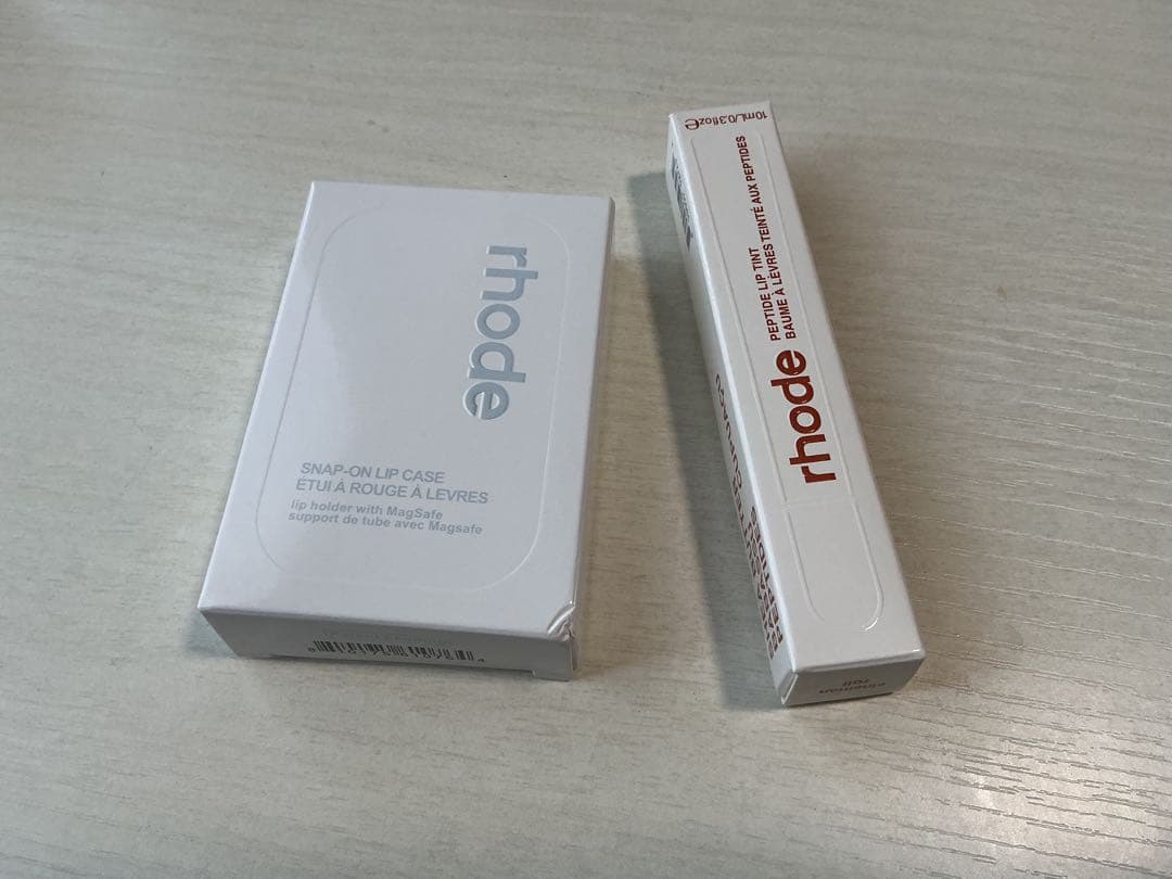 【新品未使用】rhode MagSafe lip case ホワイト