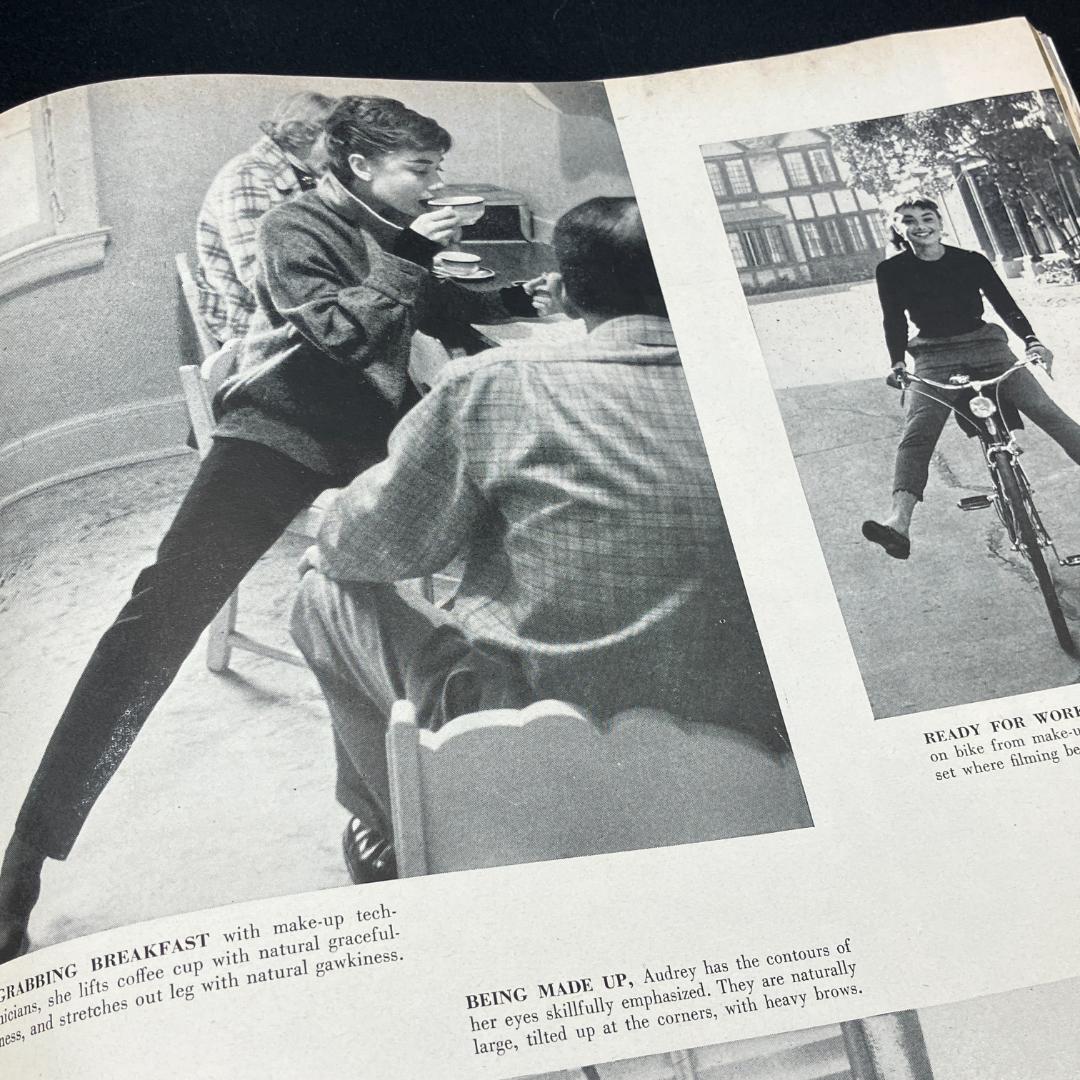 1950年代　当時物　オードリーヘップバーン 表紙　LIFE誌　ビンテージ雑誌