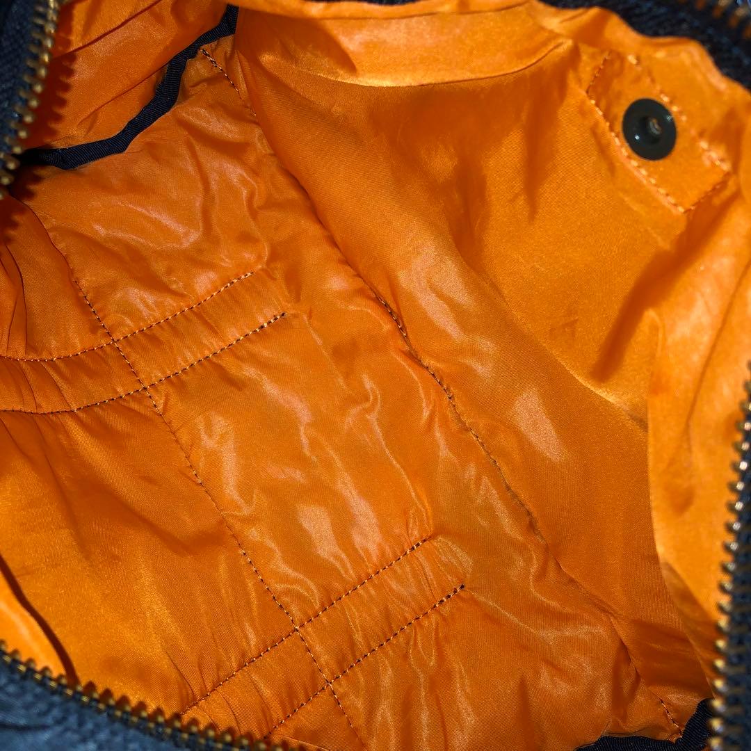 未使用級✨希少 ポーター タンカー ミニダッフルS アイアンブルー 金ファスナー