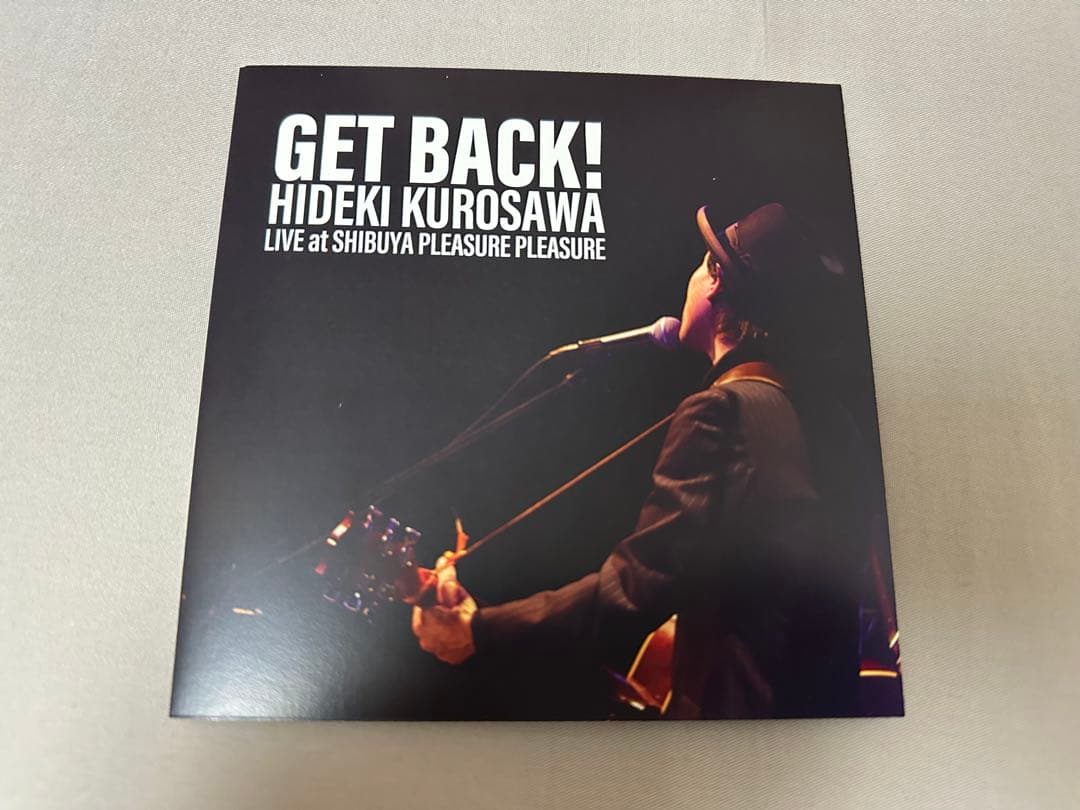 黒沢秀樹 クラウドファンディング 99枚限定生産 LIVE CD L⇔R