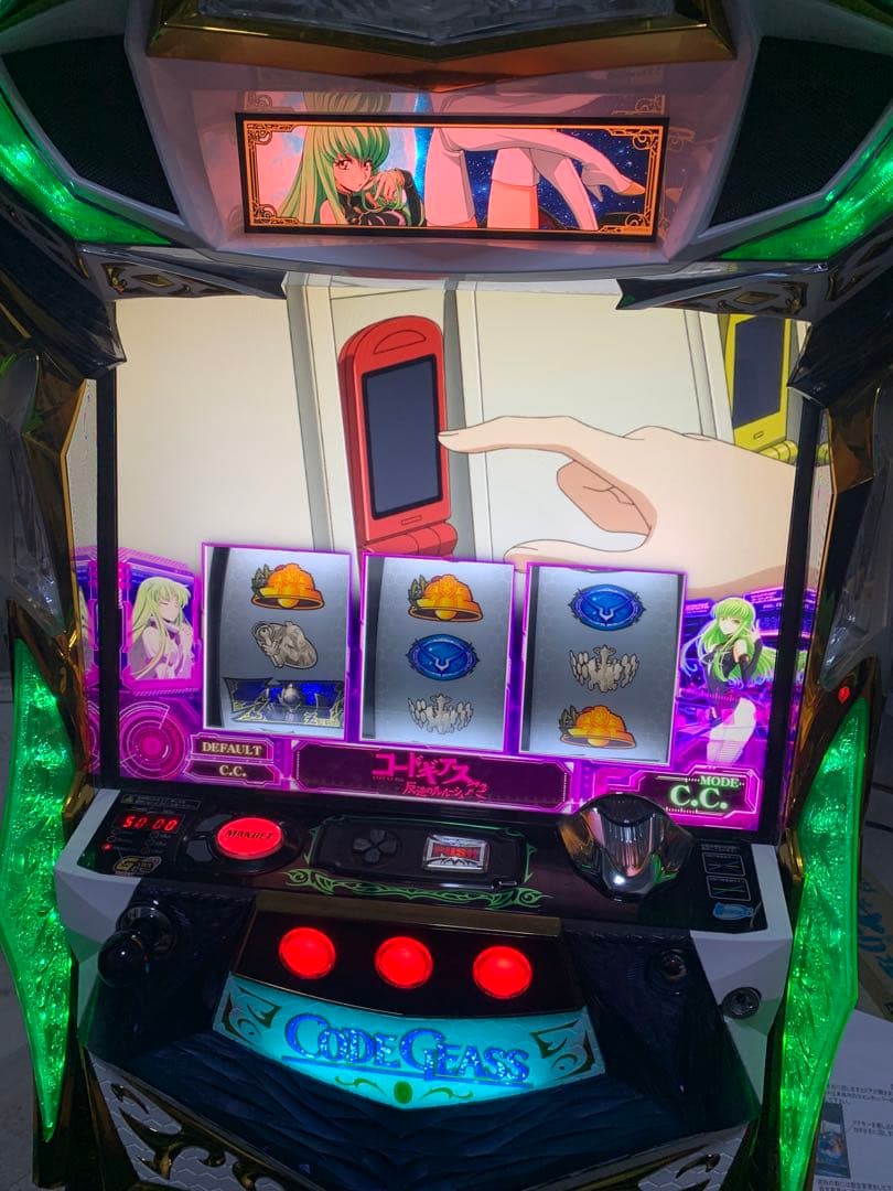 コードギアス スロット　実機