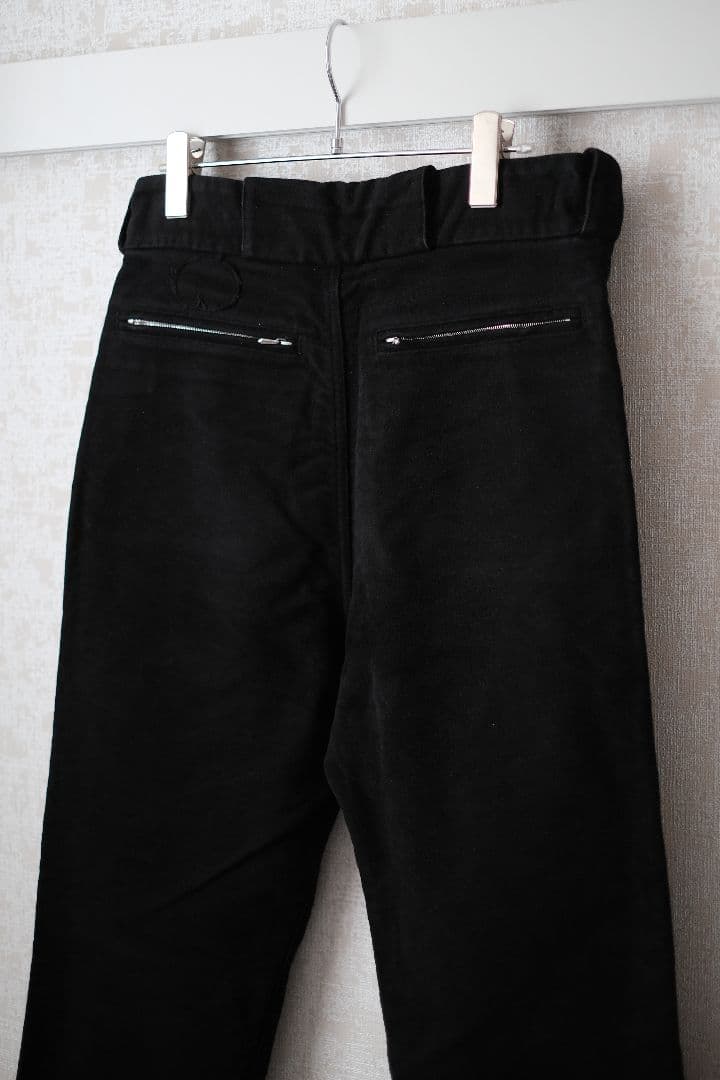 COMOLI 【3】モールスキンライダーパンツ※ririジップ