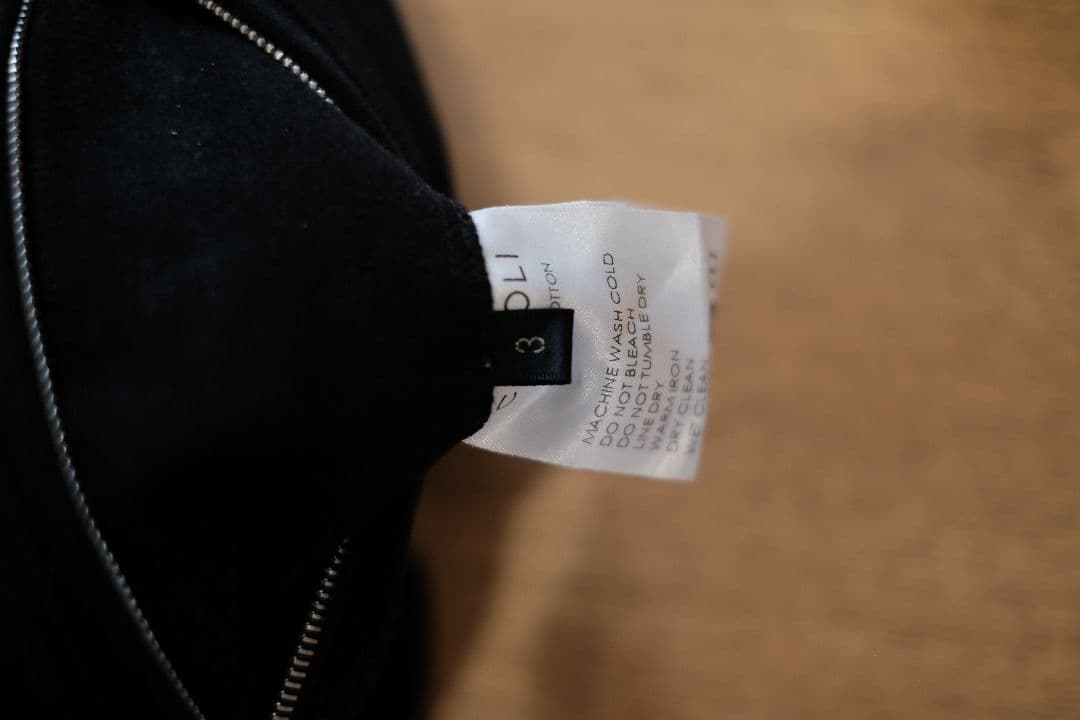 COMOLI 【3】モールスキンライダーパンツ※ririジップ