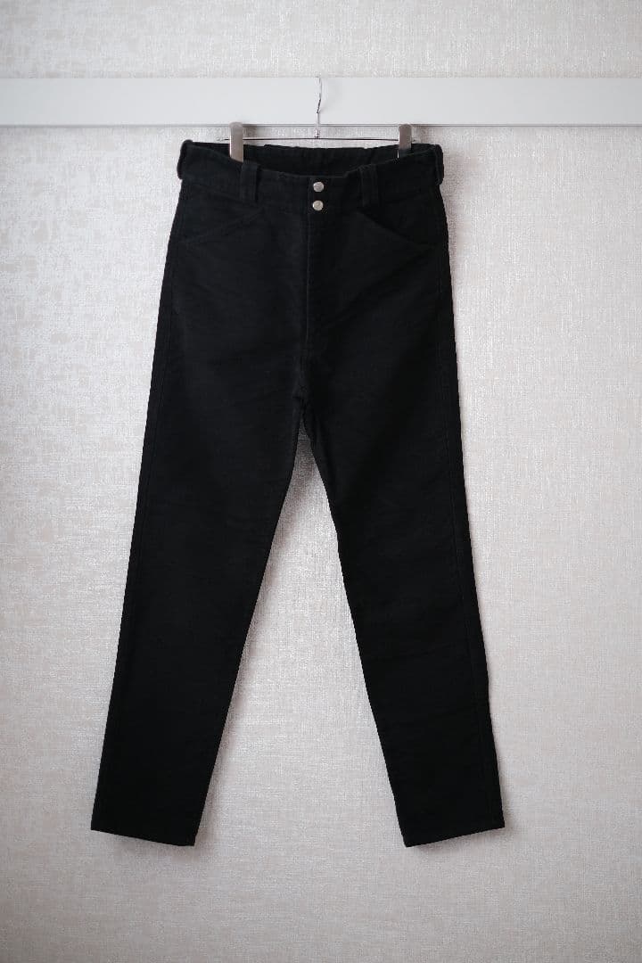 COMOLI 【3】モールスキンライダーパンツ※ririジップ