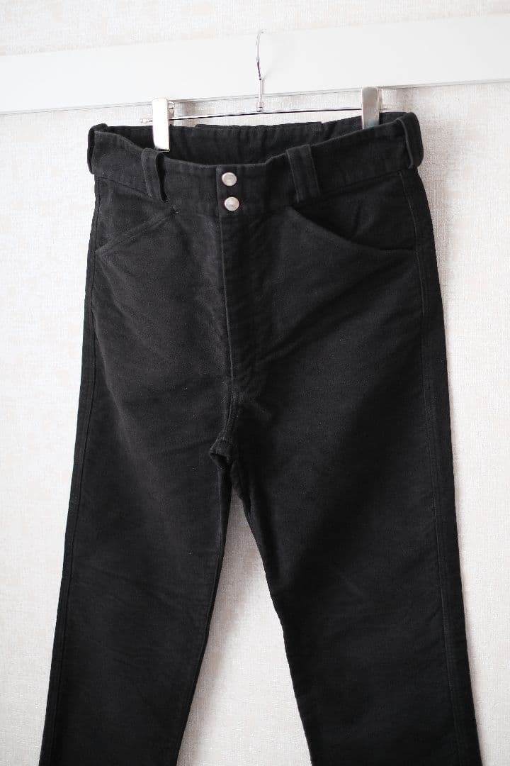 COMOLI 【3】モールスキンライダーパンツ※ririジップ