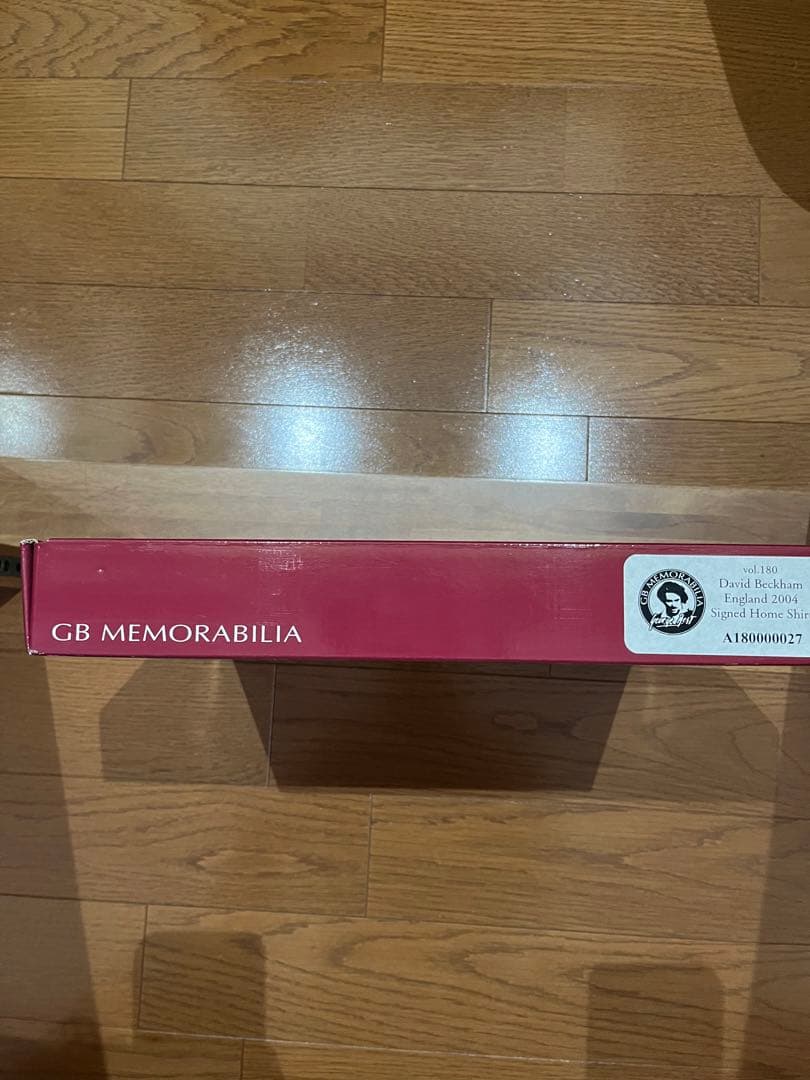 ベッカム　サイン　ユニフォーム　イングランド代表