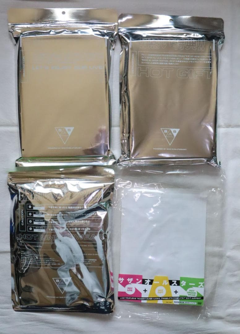 サザンオールスターズ LIVE TOUR 2019 完全生産限定盤3DVDパンツ