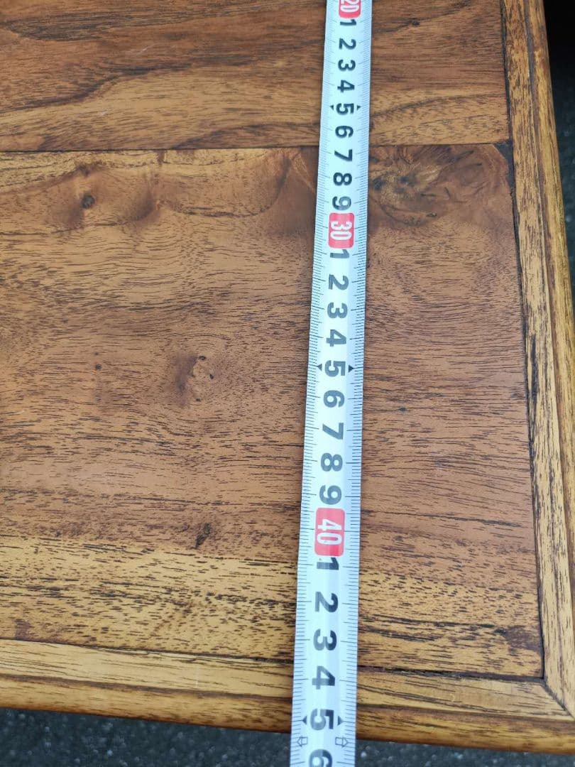 ヴィンテージ風 コンソール 猫脚 チーク 東京池袋