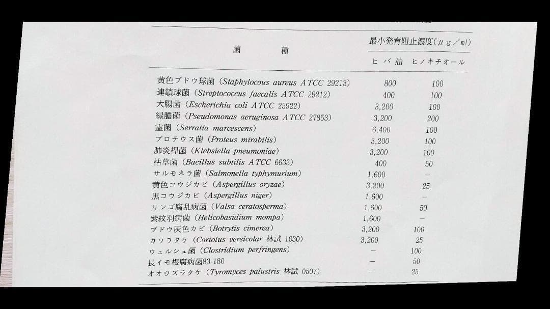 ヒノキオイル ※青森ヒバ油 (精油) 1000㎖／虫よけ・抗菌・アロマ・カビ予防