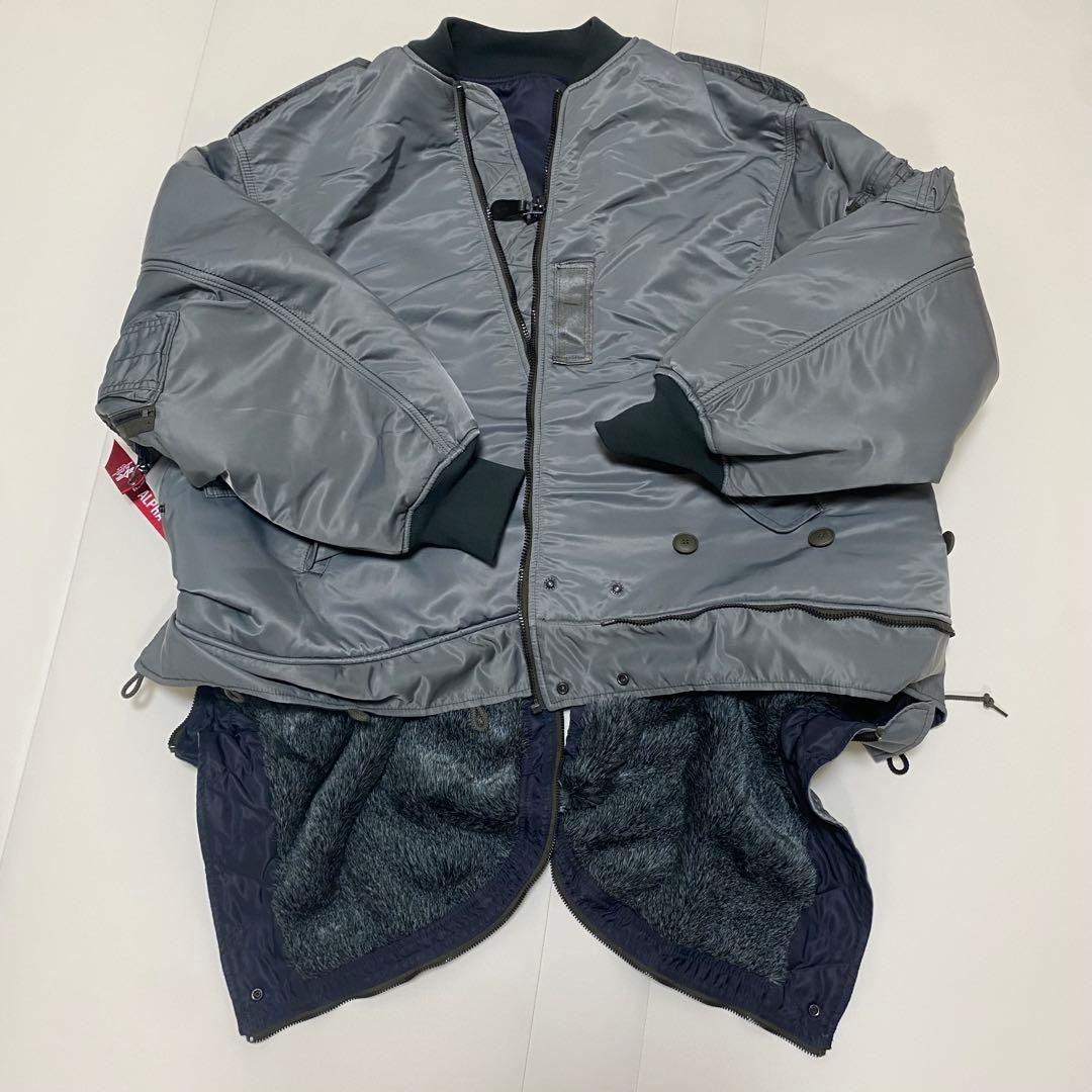 ジャケット・アウター Alpha double-end nylon flight jacket