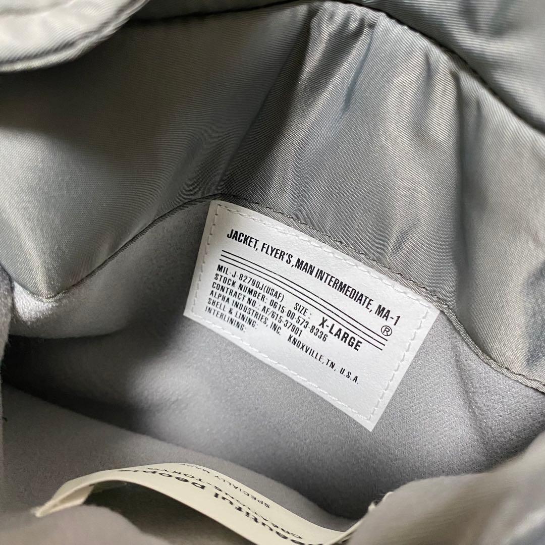 ジャケット・アウター Alpha double-end nylon flight jacket