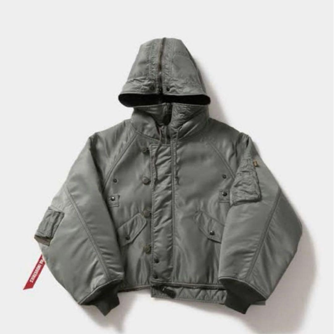 ジャケット・アウター Alpha double-end nylon flight jacket