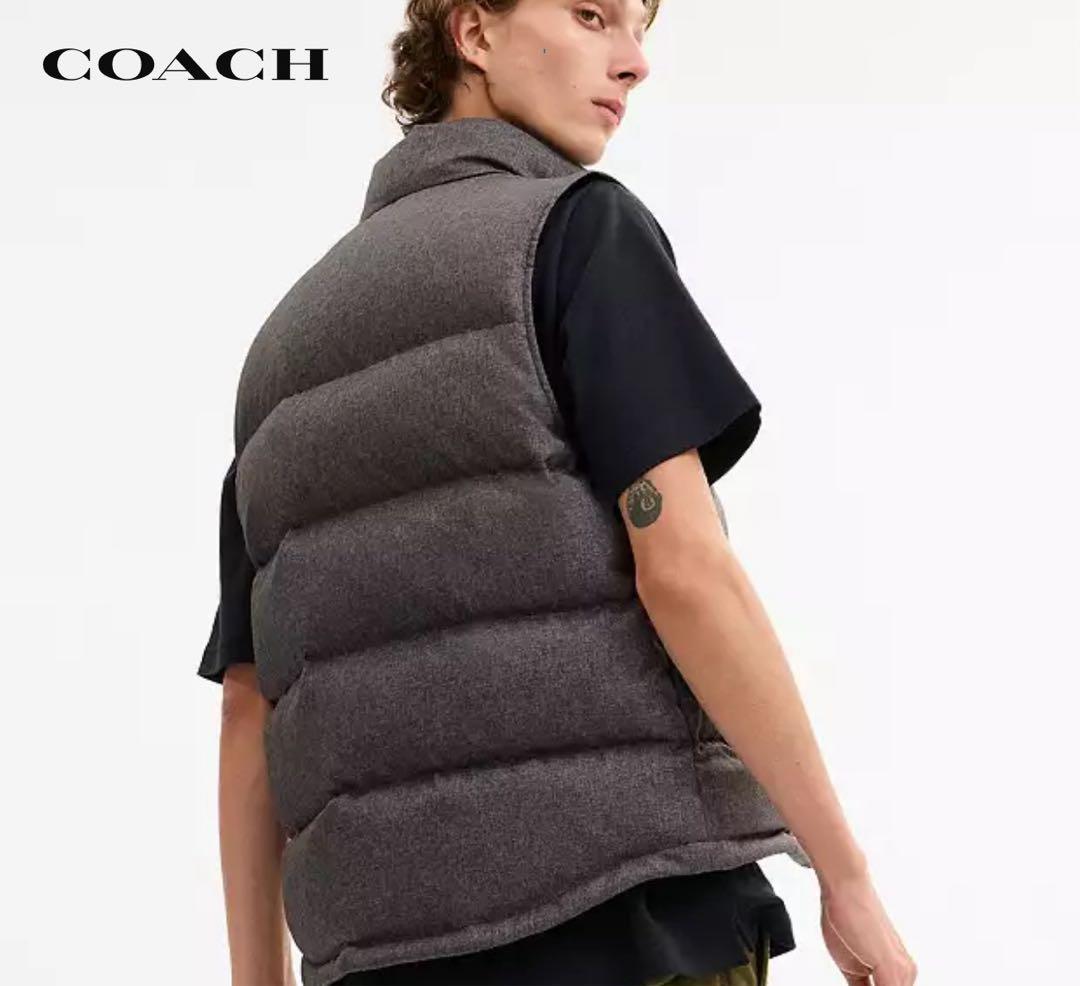 [一時的値下げ] COACH ダウンベスト タグ付き 新品未使用 コーチ