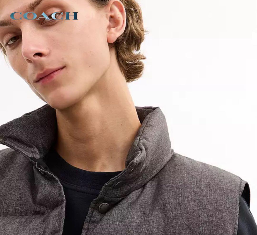 [一時的値下げ] COACH ダウンベスト タグ付き 新品未使用 コーチ