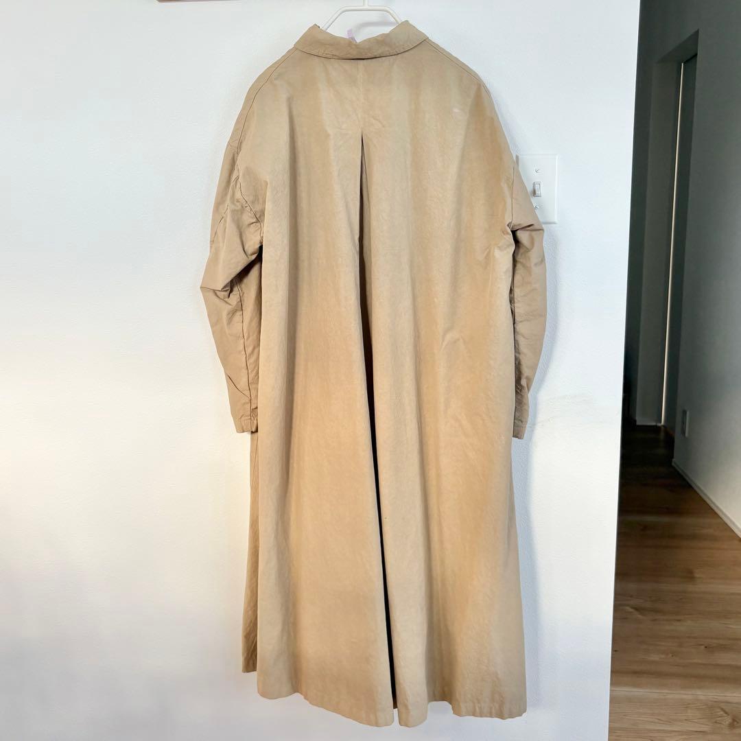 【nestRobe】ネストローブ スーピマコットンステンカラーコート