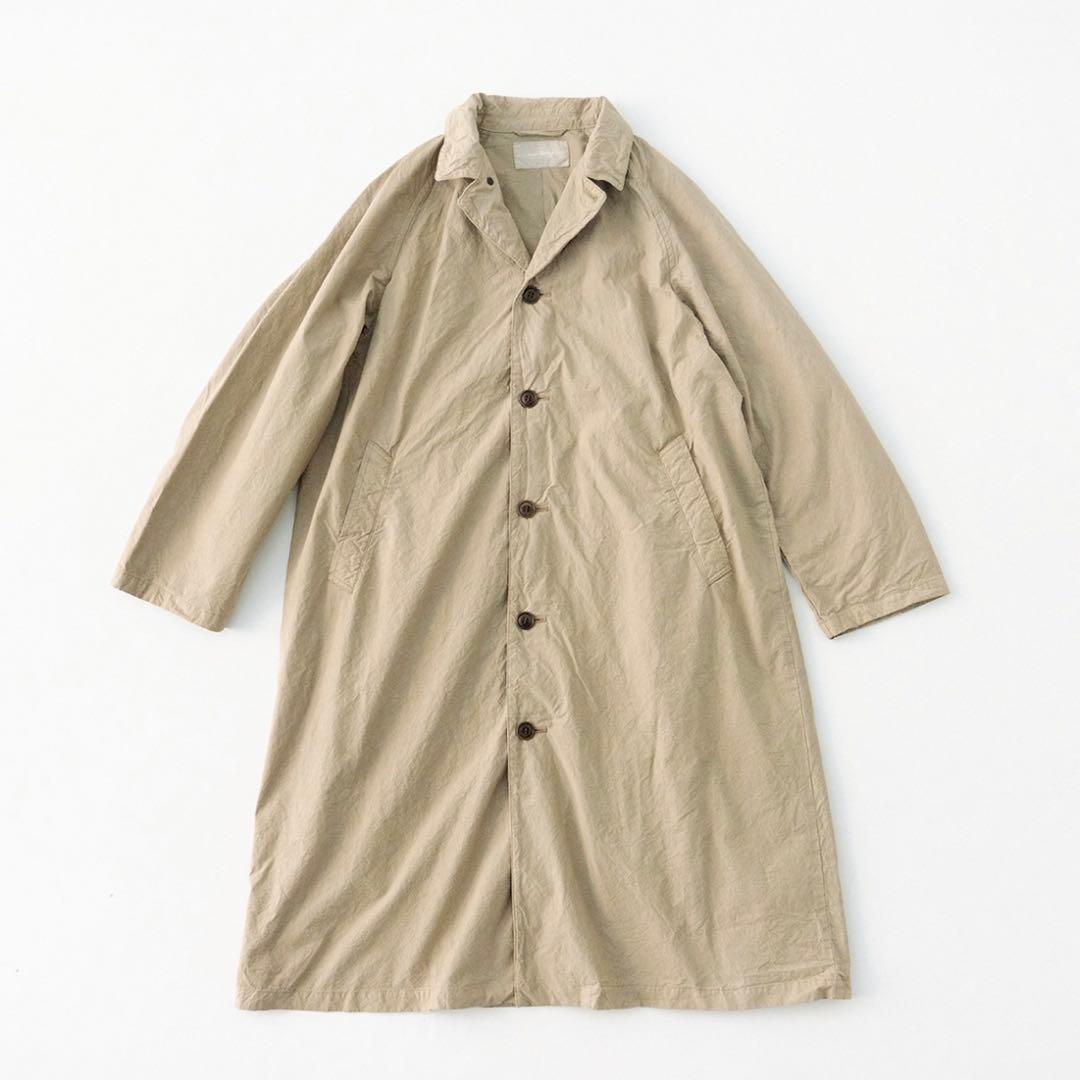【nestRobe】ネストローブ スーピマコットンステンカラーコート