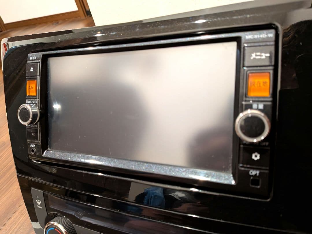 【送料込!】日産 エクストレイル（NT32）純正オプションナビ MC314D-W