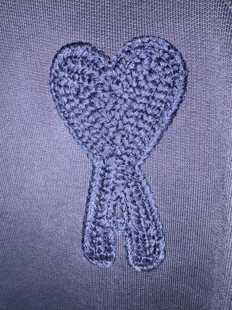 ami ネイビー トレーナー Sサイズ　ユニセックスサイズ