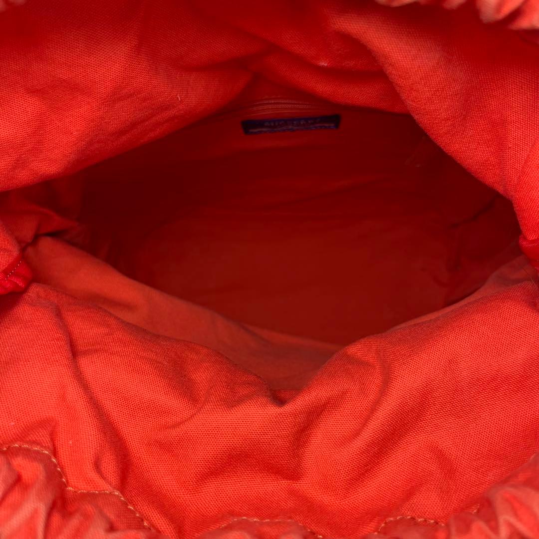 バーバリー カバン 2WAY トートバッグ ラフィア ベージュ オレンジ