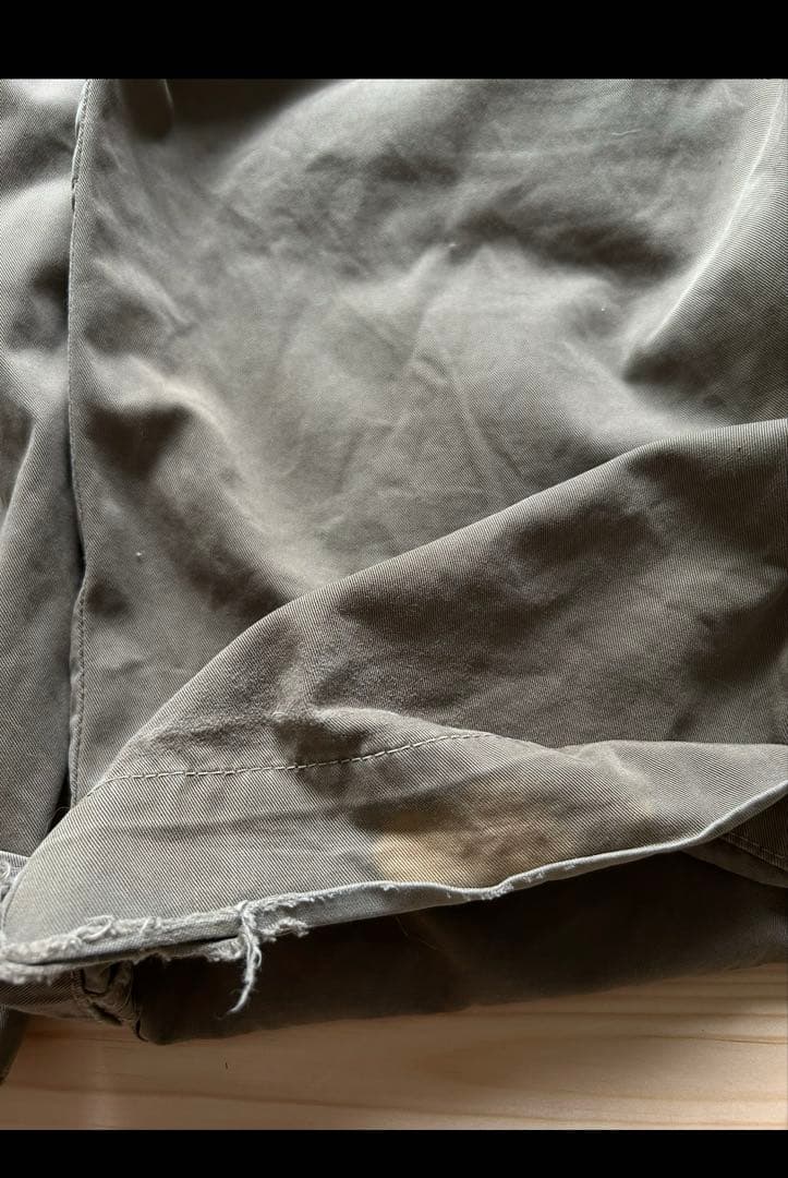 メ*ル様 js. ミリタリー　ビンテージ加工　ミリタリーパンツ　カーキ