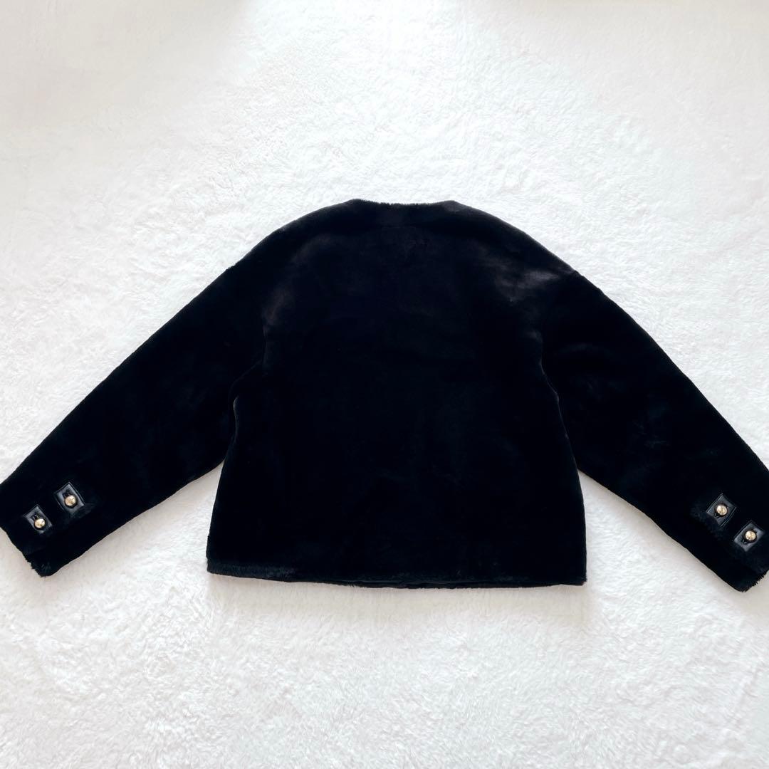 ZARA ザラ　フェイクファージャケット　金ボタン　ZW コレクション