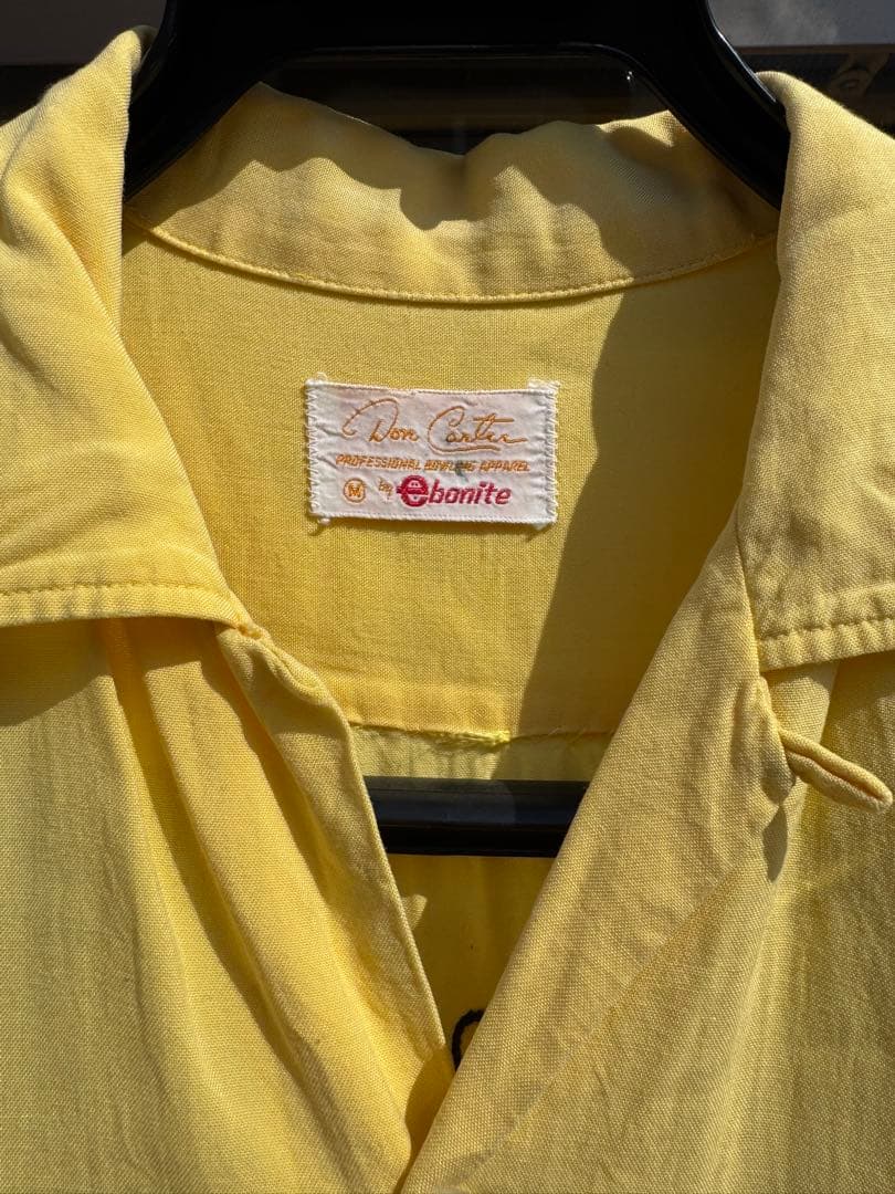よ 70's レーヨン ボーリングシャツ