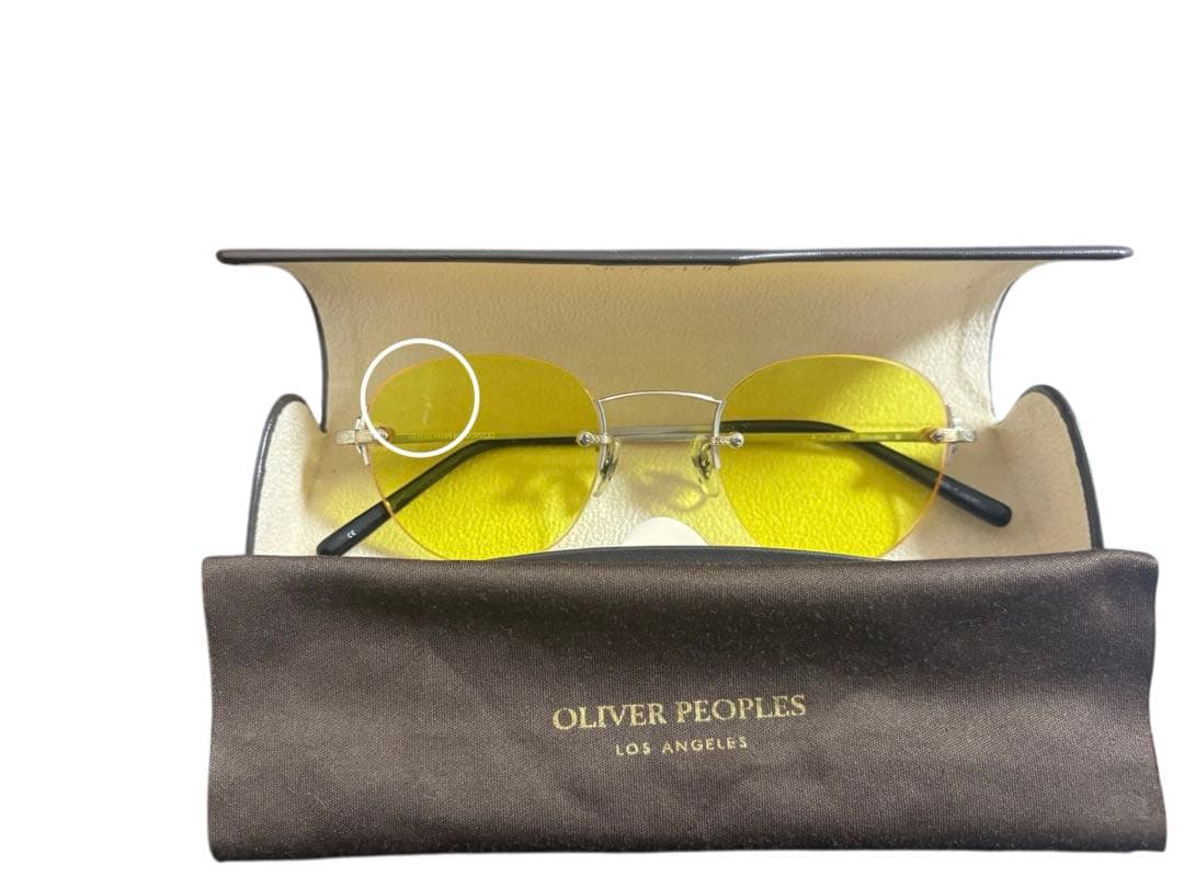 OLIVER PEOPLES オリバーピープルズ イエローサングラス