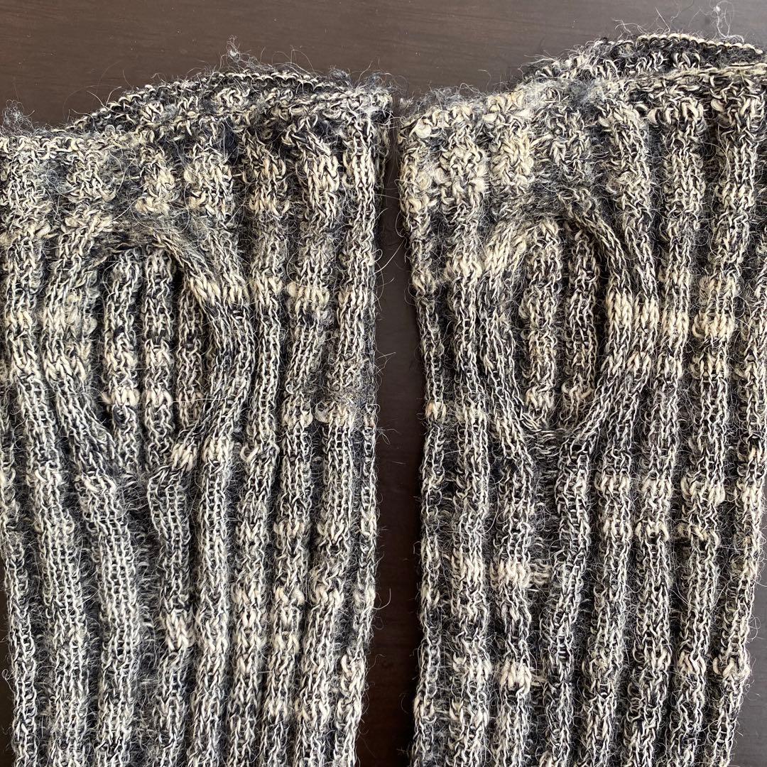 シャネル　ニット　グローブ、指無しタイプ