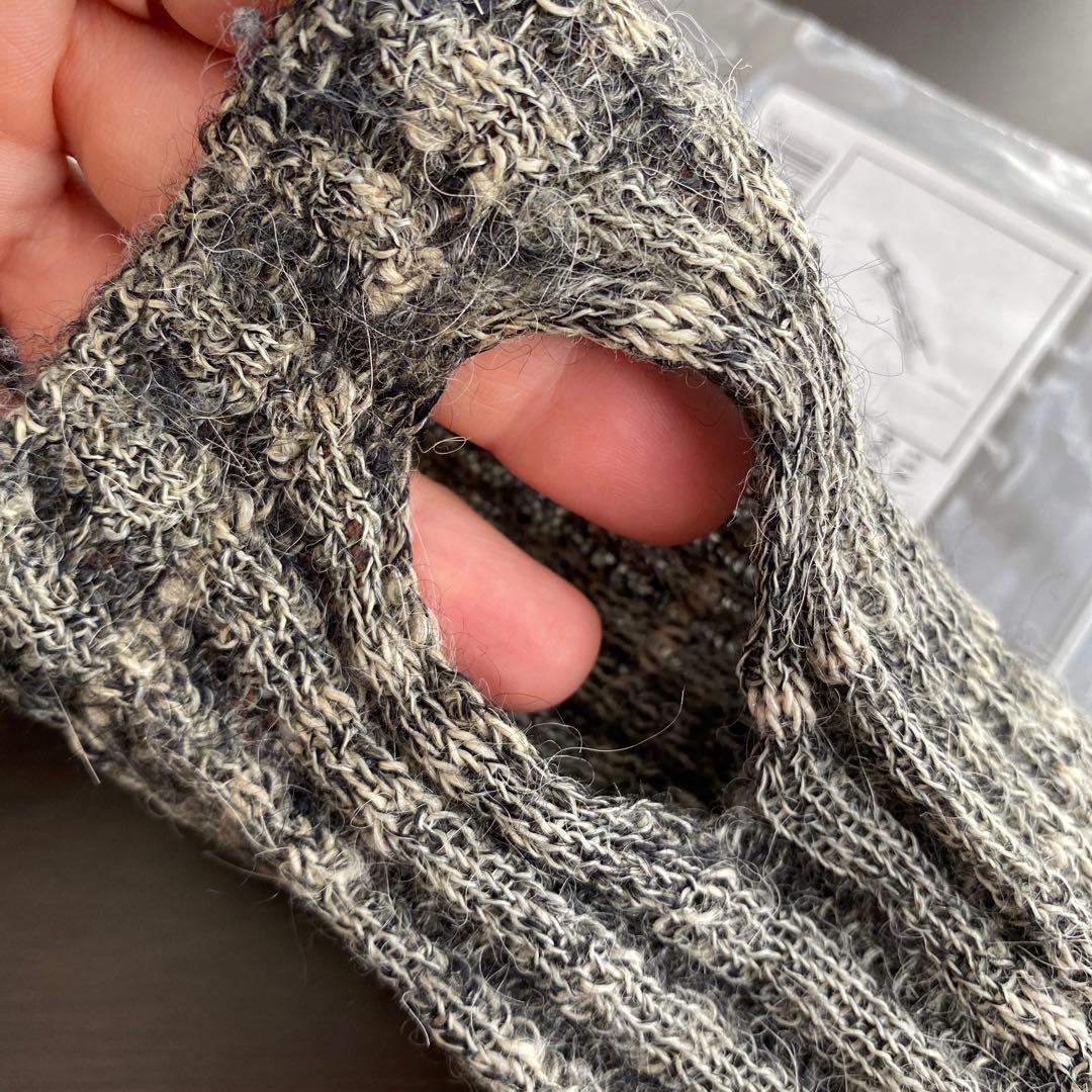 シャネル　ニット　グローブ、指無しタイプ