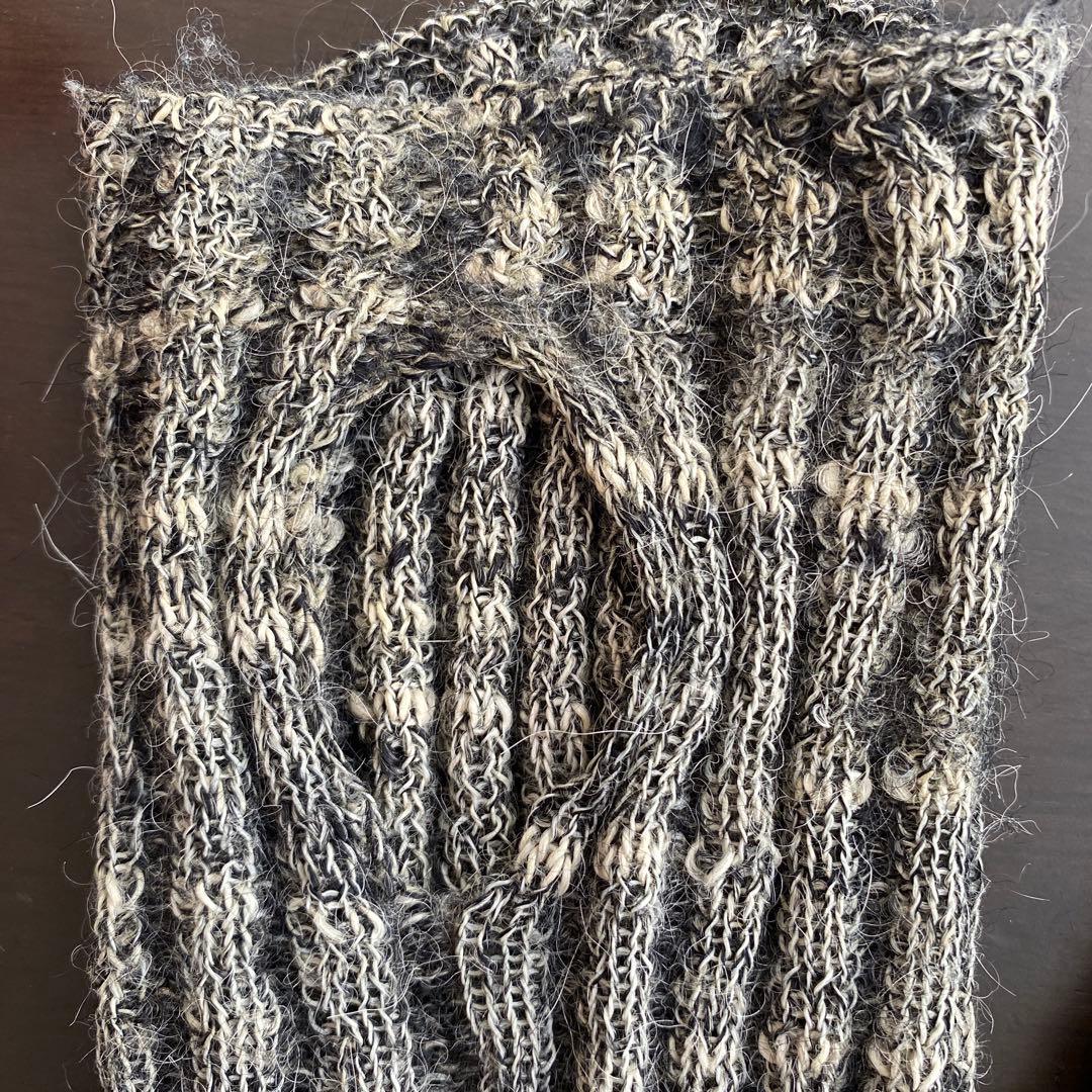 シャネル　ニット　グローブ、指無しタイプ