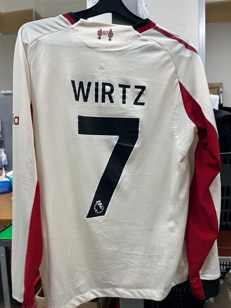 Liverpool FC WIRTZ 7 オーセンティックユニフォーム