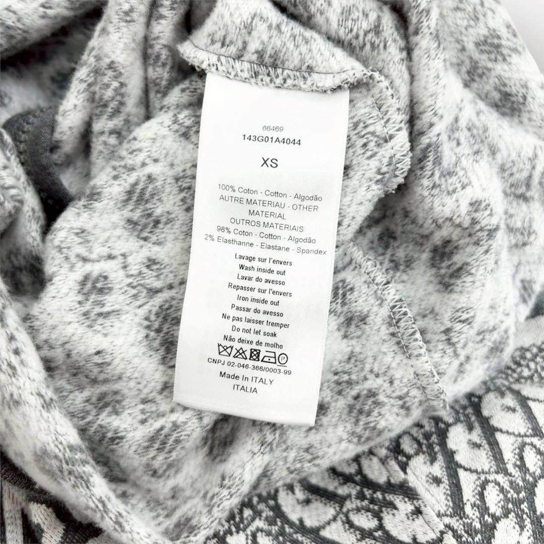 【美品】Christian Dior パーカー XS トロッター柄 オブリーグ